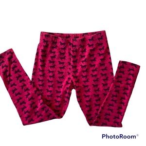 Girls Land’s End Kids pink/purple horse leggings. M (10/12) Excellent condition!